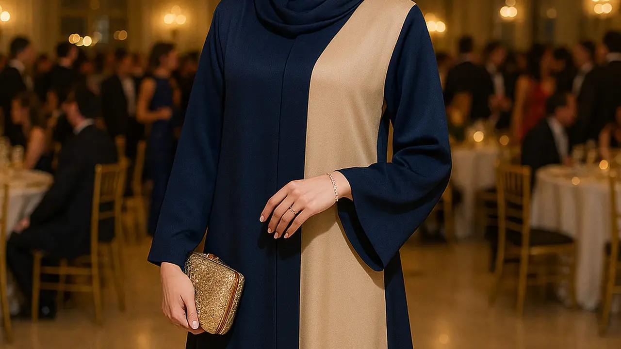Model Gamis Abaya untuk yang Cocok untuk Kondangan