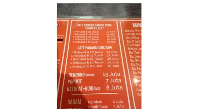 Makanan Ini Harganya Enggak Masuk Akal, Bikin Emosi