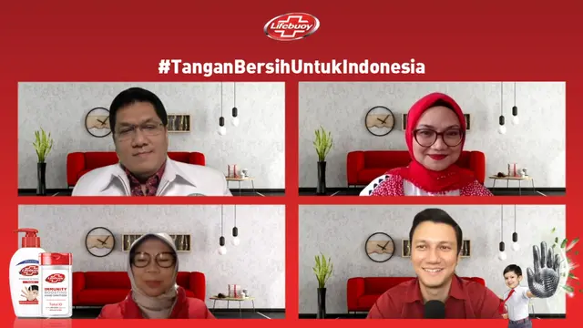 Konfersi Pers Virtual Lifebuoy Jangkau Lebih dari 100 Juta Tangan Bersih di Indonesia
