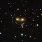 Galaksi Smiley. (Sumber: wikipedia commons)