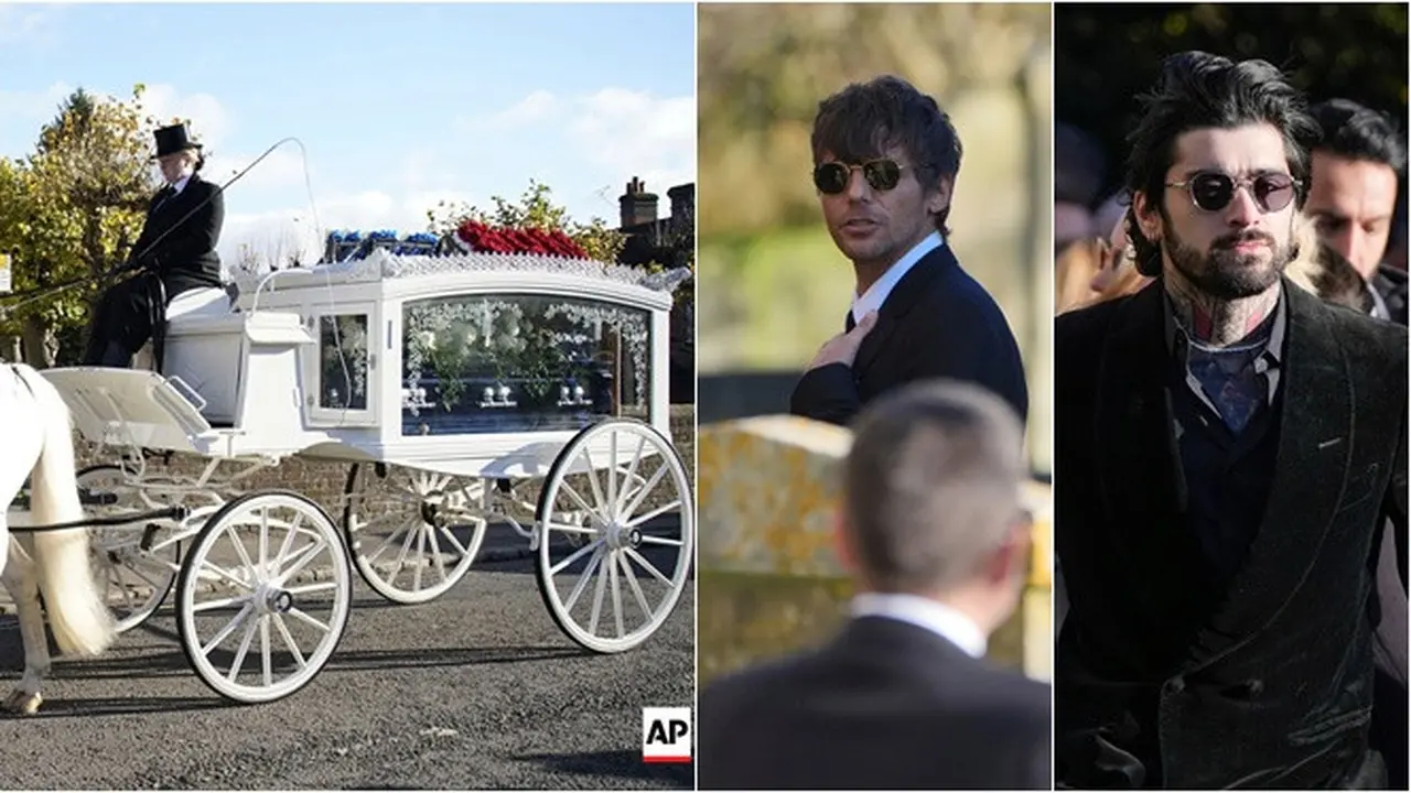 8 Potret Pemakaman Liam Payne, Dihadiri Keluarga dan Anggota One Direction