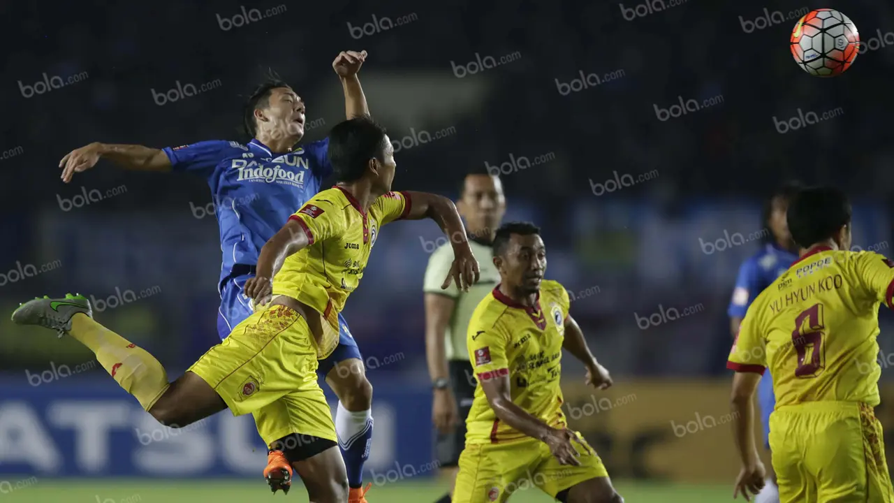 Persib vs Sriwijaya FC_TSC 2016. (Bola.com/Vitalis Yogi Trisna)