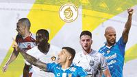 BRI Liga 1 - 5 Pemain Asing Terbaik di Liga 1 Musim Ini Versi Bola.com (Bola.com/Adreanus Titus)