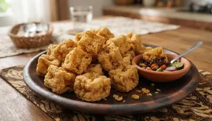 Resep Tahu Goreng Krispi Kopong yang Renyah Tahan Seharian, Kuncinya di Trik Guyuran Adonan