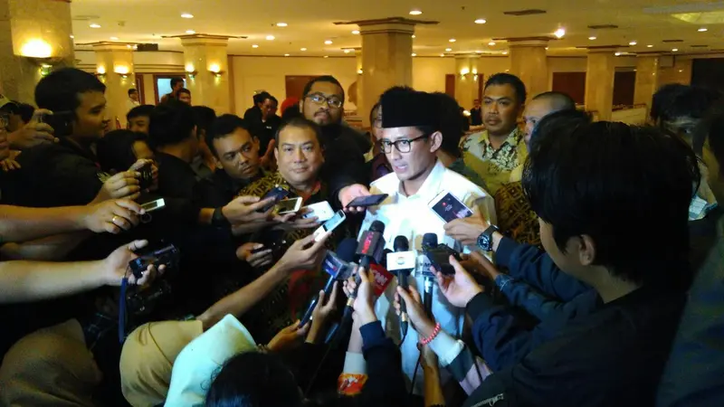 Calon Wakil Gubernur DKI Jakarta Sandiaga Salahudin Uno