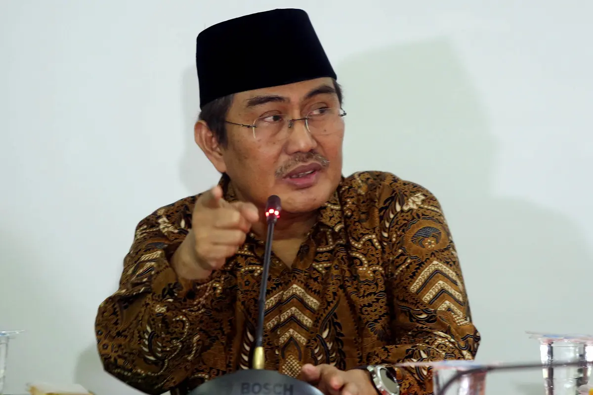 Ketua Ikatan Cendekiawan Muslim Indonesia (ICMI) Jimly Asshiddiqie
