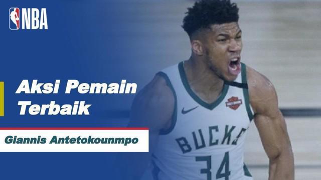 Berita Video Aksi-Aksi Giannis Antetokounmpo Saat Bawa Milwaukee Bucks Melaju ke Final NBA Wilayah Timur
