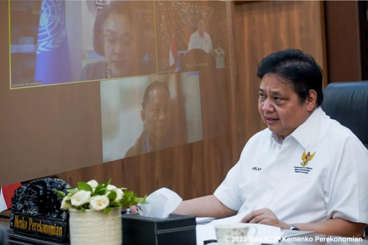 Menteri Koordinator Bidang Perekonomian Airlangga Hartarto