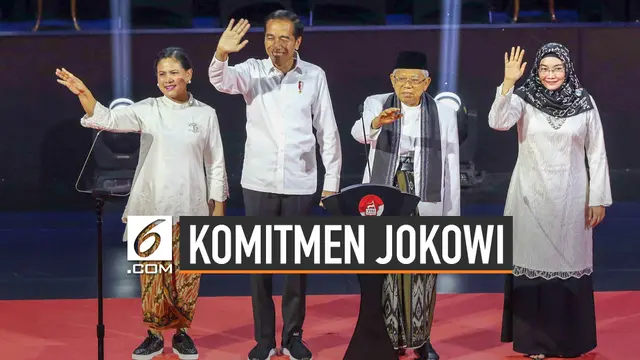 Ini 5 Komitmen Jokowi dalam Pidato Visi Indonesia