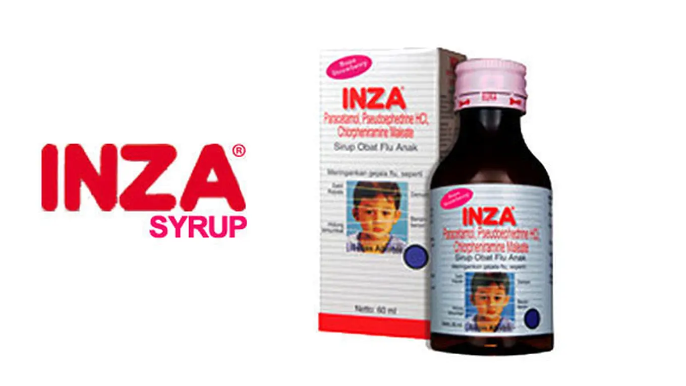Inza Syrup Redakan Gejala Flu Pada Anak