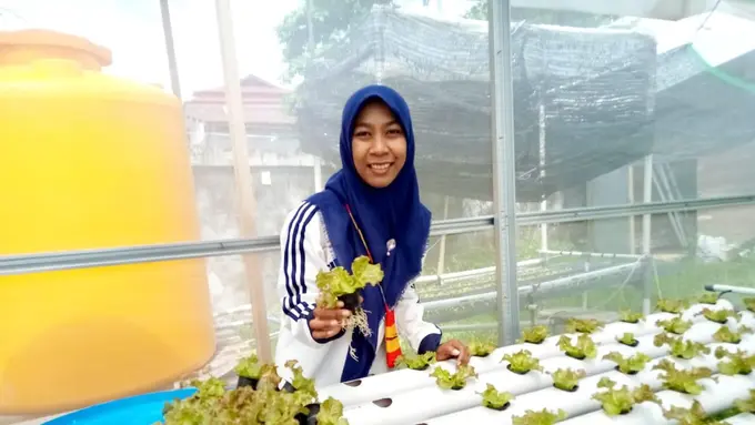 Malahayati, Petani milenial asal Papua Barat. (Foto:Dok.Kementerian Pertanian RI)