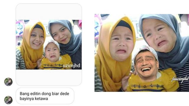 7 Permintaan Nyeleneh Edit Foto Netizen Ini Hasilnya Kocak