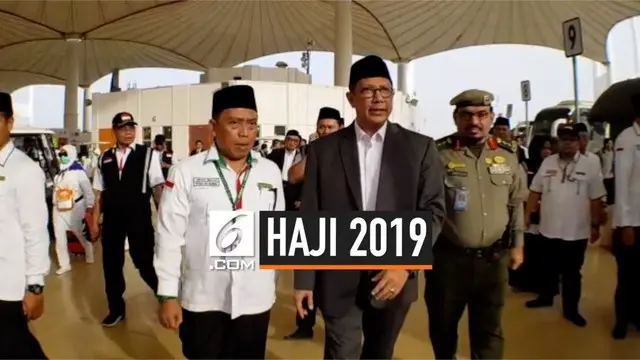 Menteri Agama Lukman Hakin Saifuddin meninjau jalannya ibadah haji jemaah Indonesia di Arab Saudi.