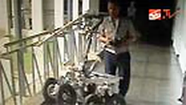 Mahasiswa Ciptakan Robot Anti Teror