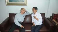 Buya Syafii Maarif dan Jokowi (Liputan6.com/Herman Zakharia)