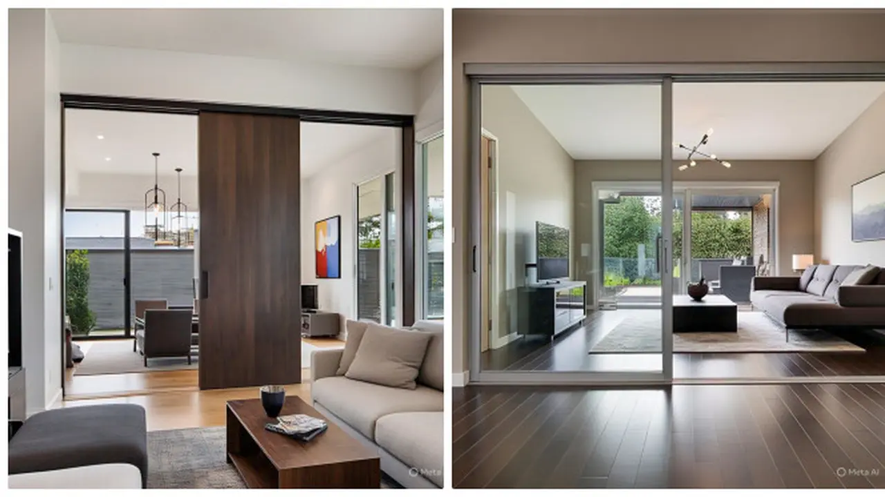 5 Jenis Desain Pintu Geser
