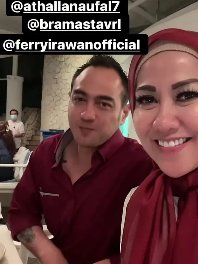 Pertemuan Verrell Bramasta dan Ferry Irawan