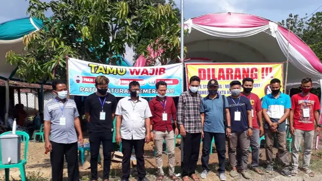 Penggiat Seni dan Pekerja Seni Todanan jadi relawan COVID-19 (Liputan6.com/Ahmad Adirin)