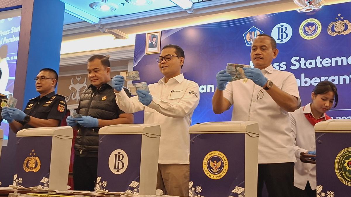 Bank Indonesia Musnahkan 466 Ribu Lembar Uang Palsu