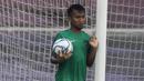 Gelandang Timnas Indonesia, Muhammad Hargianto, latihan terpisah di Stadion UKM, Selangor, Sabtu (19/8/2017). Latihan ini merupakan persiapan jelang laga SEA Games melawan Timor Leste. (Bola.com/Vitalis Yogi Trisna)