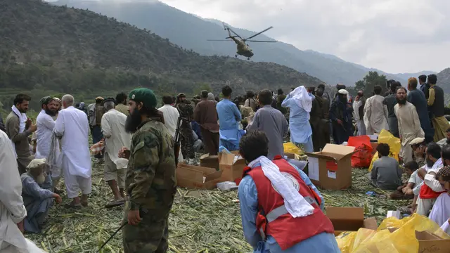 Operasi Penyelamatan Korban Gempa Afghanistan Terus Berjalan