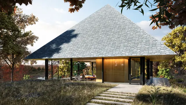 Model rumah atap Piramid/sladearch.com