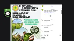 Hoaks Petani Milenial Kembali Beredar di Media Sosial, Cek Daftar dan Faktanya