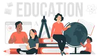 Ilustrasi ujian, belajar, edukasi (Photo created by storyset on Freepik.com)