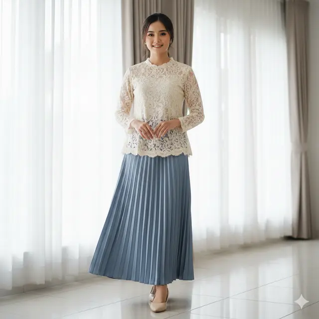 Model Baju Lebaran Tanpa Hijab Tapi Tetap Sopan