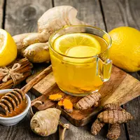 ilustrasi jamu kunyit kayu manis jahe/Oleksandra Naumenko/Shutterstock