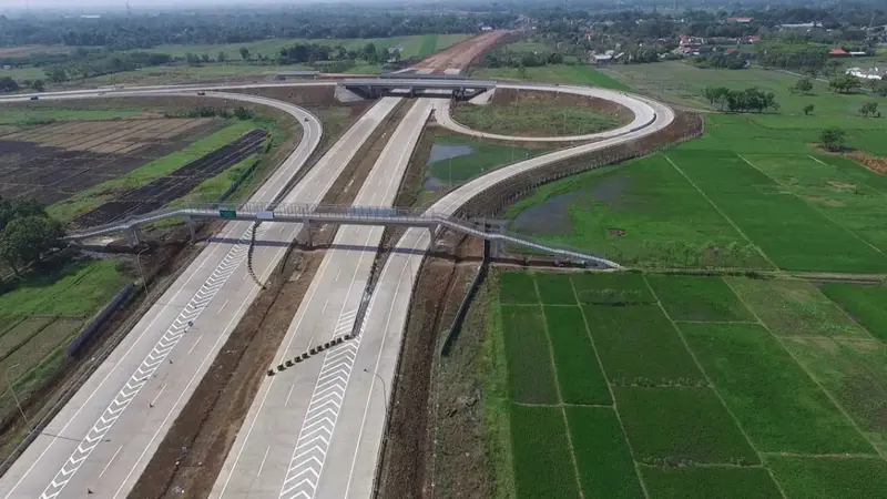 Penampakan Tol Gempol Pasuruan Seksi II. (Dok Jasa Marga)