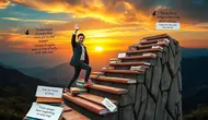 quote motivasi diri sendiri ©Ilustrasi dibuat AI