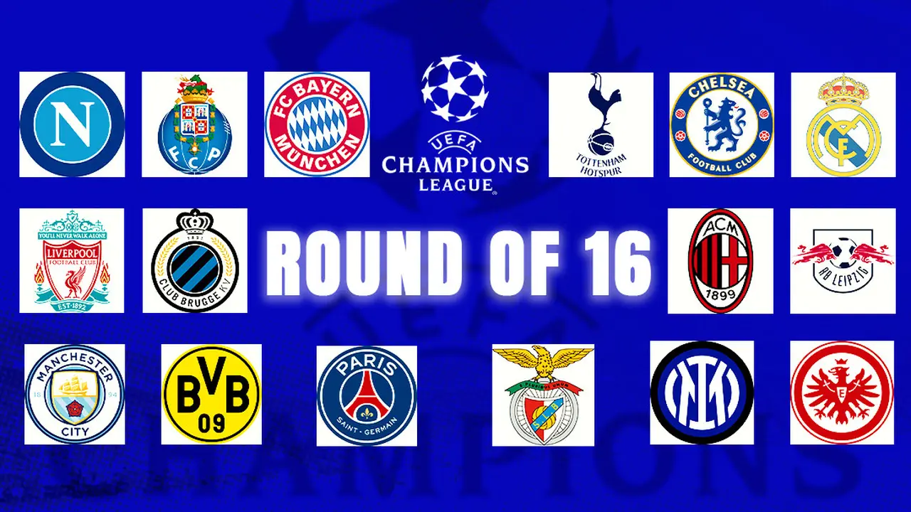 Hasil Drawing 16 Besar Liga Champions 2022-2023