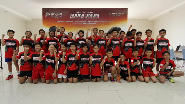 Audisi Umum Djarum Beasiswa Bulu Tangkis 2017