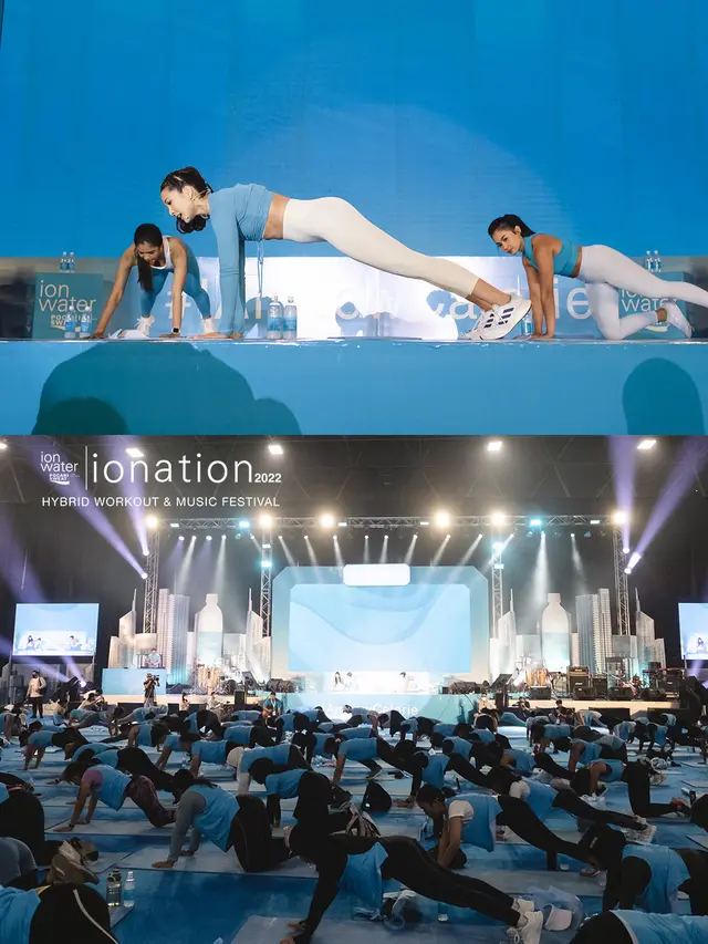 Serunya IONATION 2022 Hybrid Workout & Music Festival, Olahraga Bareng Sambil Nonton Konser