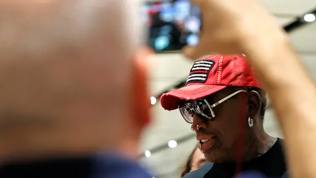 Mantan Pebasket NBA Dennis Rodman
