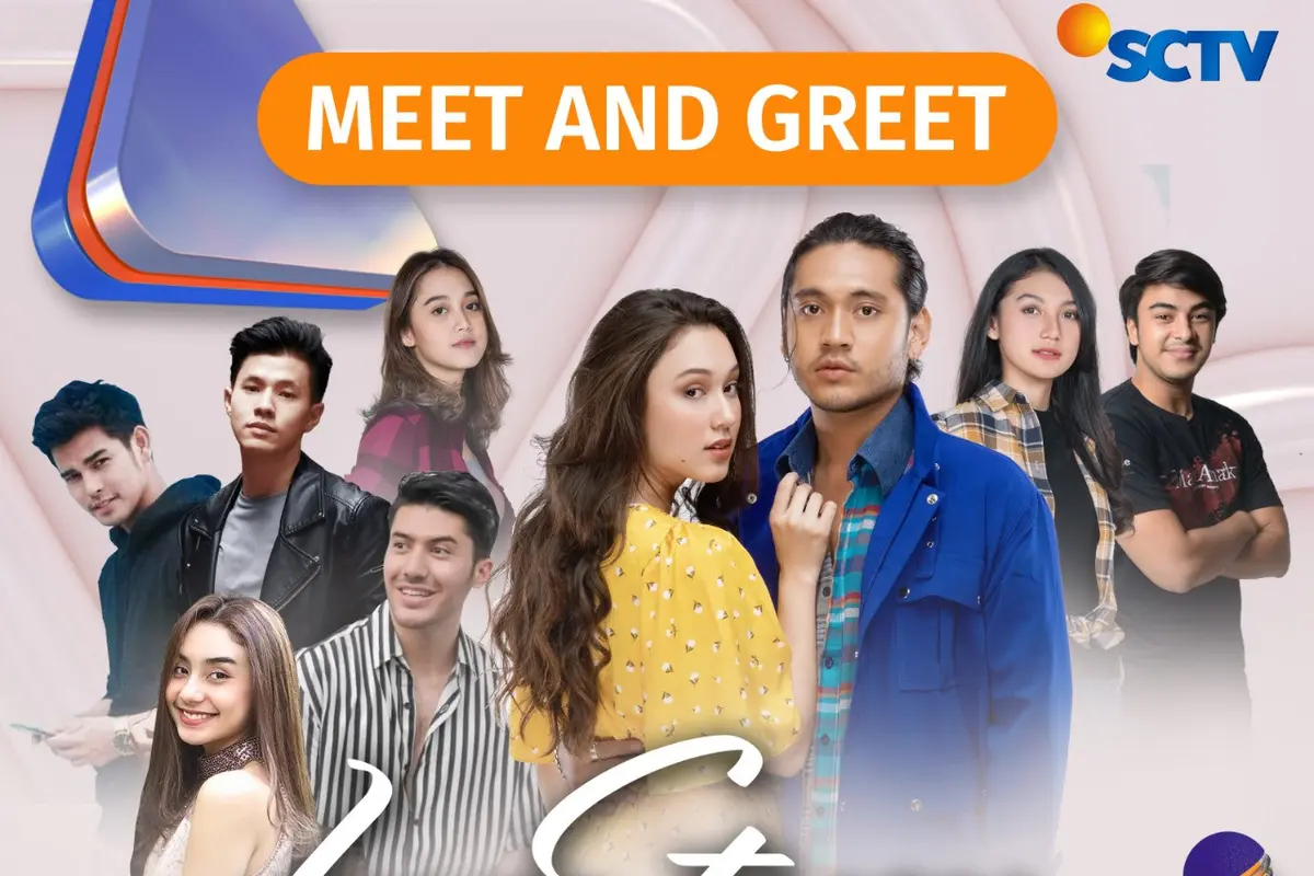 Begini Cara Giorgino Abraham dan Yasmin Napper di Meet And Greet Sinetron Love Story The Series