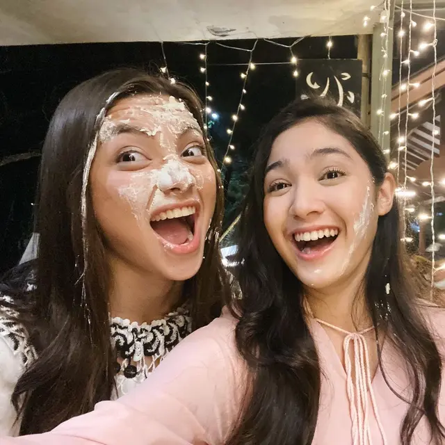 Berseteru di Sinetron, Ini 6 Potret Kebersamaan Angela Gilsha dan Cut Syifa
