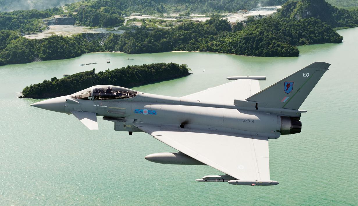 Menurut Paul Smith selaku Capability Development Manager Eurofighter menyebutkan Jet tempur Eurofighter Typhoon dinilai sangat cocok dengan karakter Indonesia yang banyak pulau (Dokumentasi Eurofighter)