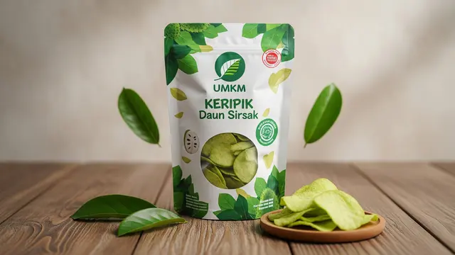 Keripik Daun Sirsak