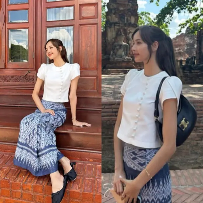 Pesona Lisa Blackpink Saat Pulang Kampung ke Thailand