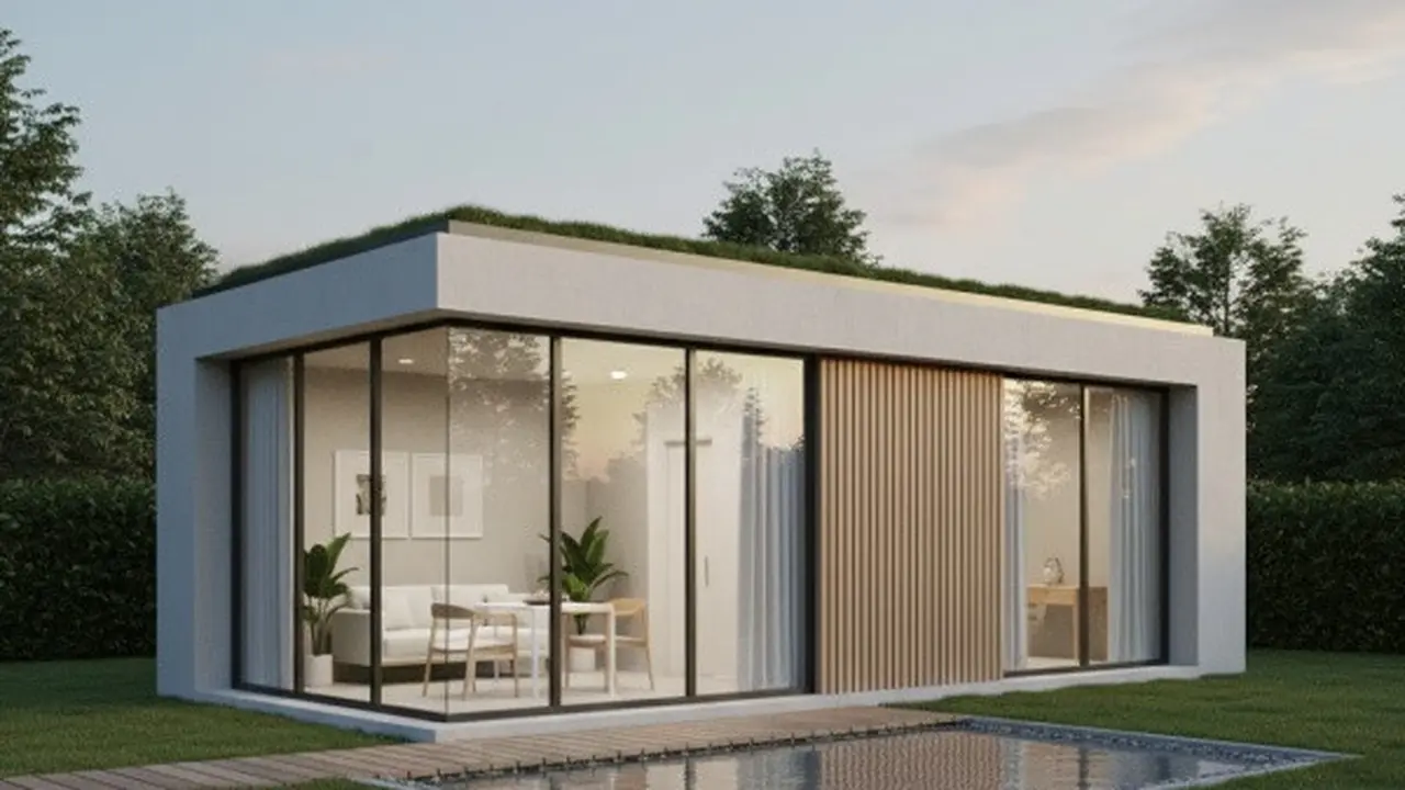Ilustrasi Model Rumah Kecil Budget Minimalis (Sumber: Gemini AI)