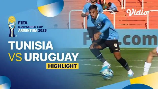 Berita video highlights pertandingan antara Tunisia melawan Uruguay di Grup E Piala Dunia U-20 2023, Senin (28/5/23). Pertandingan berakhir dengan skor 1-0 untuk kemenangan Uruguay.