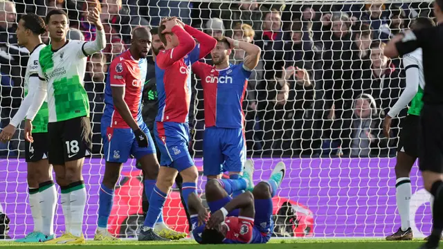 Crystal Palace Vs Liverpool - Liga Inggris