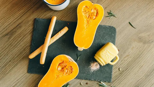Resep Sup Labu Panggang dengan Aroma Kayu Manis yang Menjaga Tubuh Tetap Hangat