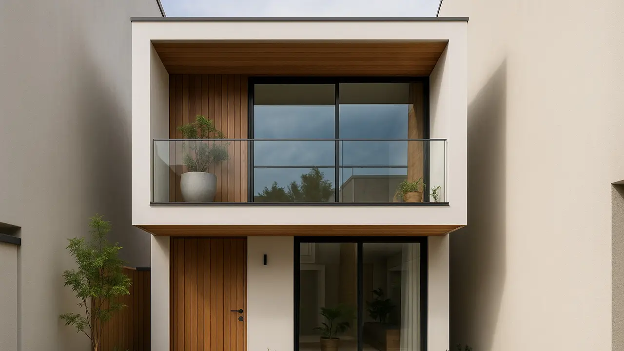 ⁠Model Rumah Minimalis 2 Lantai Terbaru 2025