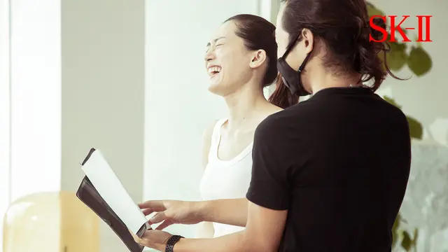 Ayase dalam behind-the-scene pembuatan My PITERA™ Story