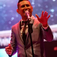 15 tahun berkarya di belantika musik Indonesia, Rio Febrian gelar konser tunggal pertamanya. (Galih W. Satria/Bintang.com)