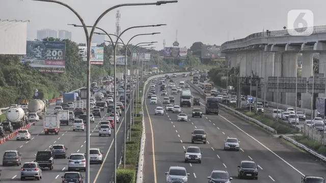 291 Ribu Kendaraan Tinggalkan Jakarta Jelang Libur Nataru