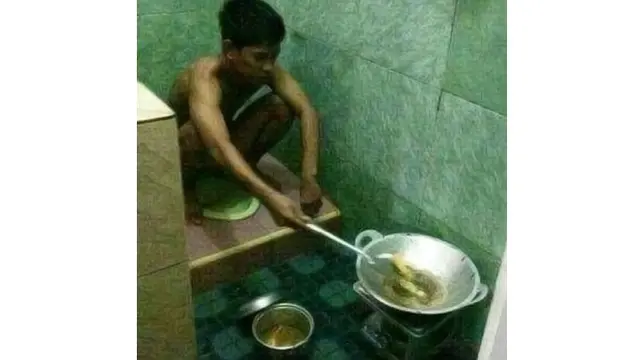 6 Kelakuan Kocak Saat Bocah di Dapur Ini Bikin Geleng Kepala